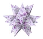 Ursus AURELIO STERN "QUADRI LILA" 80G.10x10CM