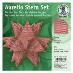 Ursus AURELIO STERN "DELTA" WEIß/ROT 15x15CM