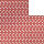Ursus AURELIO STERN "DELTA" WEIß/ROT 15x15CM