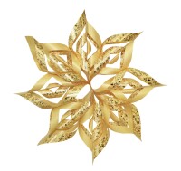Ursus PAPER STAR ORNAMENT SET 2 110G.15x15CM 32BL.