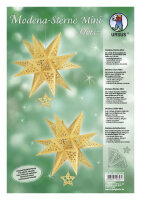 Ursus MODENA-STERN MINI "DOTS",200G,A4,2ST,GOLD