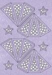Ursus MODENA-STERN MINI "DOTS",200G,A4,2ST,LAVENDEL