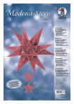 Ursus MODENA-STERN "STARS",230G,A4,WEINROT