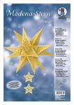 Ursus MODENA-STERN "STARS",200G,A4,GOLD