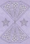 Ursus MODENA-STERN "STARS",200G,A4,LAVENDEL