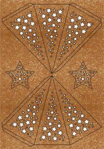Ursus MODENA-STERN "STARS",220G,A4,KUPFER