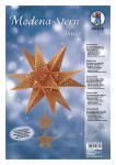 Ursus MODENA-STERN "STARS",220G,A4,KUPFER