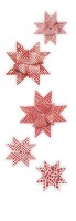 Ursus FRÖBELSTERNE GEOMETRISCH ROT/WEISS