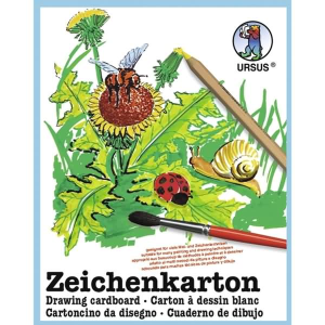 Ursus ZEICHENKARTON 250G.DIN A4,250BL.