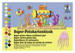 Ursus SUPER-FOTOKTN.BLOCK 24x34CM,25BL.25F.SORTIERT