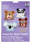 Ursus POMPON-SET KLEINE FREUNDE "ZOO-TIERE"