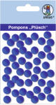 Ursus PLÜSCH POMPONS 10MM 65 STÜCK, DUNKELBLAU
