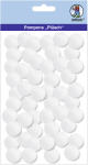 Ursus PLÜSCH POMPONS 20MM 50 STÜCK, WEIß