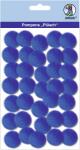 Ursus PLÜSCH POMPONS 25MM 35 STÜCK, DUNKELBLAU
