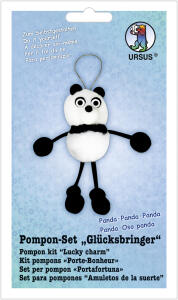 Ursus POMPON-SET "GLÜCKSBRINGER",PANDA