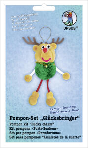 Ursus POMPON-SET "GLÜCKSBRINGER",RENTIER