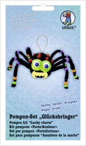 Ursus POMPON-SET "GLÜCKSBRINGER",SPINNE