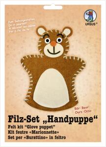 Ursus FILZ-SET "HANDPUPPE",BÄR