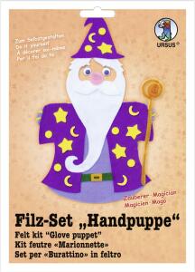 Ursus FILZ-SET "HANDPUPPE",ZAUBERER