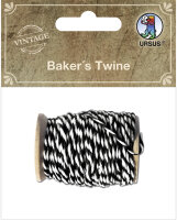 Ursus BAKERS TWINE, 10M, SCHWARZ/WEISS