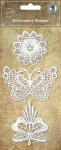 Ursus EMBROIDERY SHAPES, Ø5-8CM, 3STK