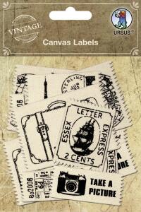 Ursus CANVAS LABEL, 12STK, VERSCH. MOTIVE, MOTIV 03