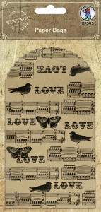 Ursus PAPER BAGS, 6 STK,  MOTIV 03