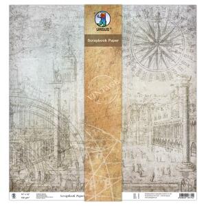 Ursus SCRAPB.PAPER 12"x12",5BL.VINTAGE MOT.06
