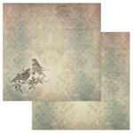 Ursus SCRAPB.PAPER 12"x12",25BL.VINTAGE MOT.08
