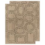 Ursus PAPER-TAGS "VINTAGE 7" 300G,5 BL,96ST