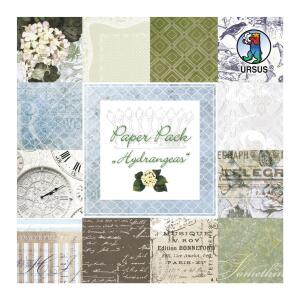 Ursus PAPER PACK "HYDRANGEAS" 6"X6"