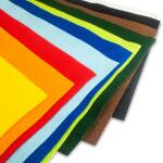 Ursus BASTELFILZ "INTENSIV"150G.20x30CM,10BG.10FARBEN