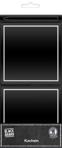 Ursus BLACKBOARD KACHELN 10X10CM 8ST SCHWARZ