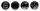 Ursus BLACKBOARD KACHELN 10CM 8ST SCHWARZ