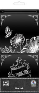 Ursus BLACKBOARD KACHELN 10X10CM 8ST SCHWARZ