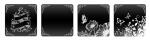Ursus BLACKBOARD KACHELN 10X10CM 8ST SCHWARZ