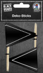 Ursus BLACKBOARD DEKO-STICKS 5,5X4,5CM 10ST SCHW.