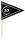 Ursus BLACKBOARD DEKO-STICKS 5,5X4,5CM 10ST SCHW.