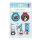 Ursus MAGNETIC PAPER CLIPS "ROCKSTAR" MOT:04