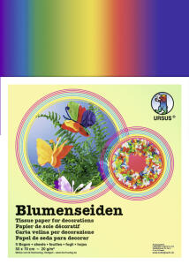Ursus REGENB.-BLUMENS.20G.50x70CM,25BG.SORTIERT