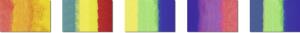 Ursus REGENBOGEN-STROHSEIDE 25G.64x94CM,5FARBEN