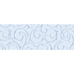 Ursus TRANSP.PAPIER "BAROCK"115G.A4,25BL.BLAU