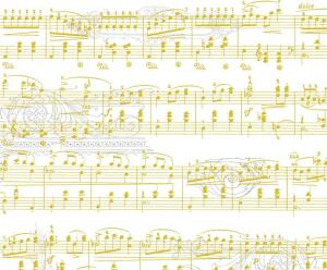 Ursus TRANSP.PAPIER "NOTEN"115G.A4,5BL.WEI/GO