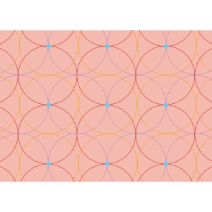 Ursus TRANSP.115G.DIN A4,5BL.ZIRKEL ROSA