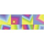 Ursus TRANSP.PAPIER "REGENBOGEN"115G.A4,25BL.