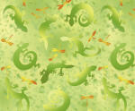 Ursus TRANSP.PAPIER "FAUNA"115G.A4,5BL.GECKO