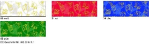 Ursus TRANSP.115G.DIN A4,25BL.CHRISTMAS WEISS