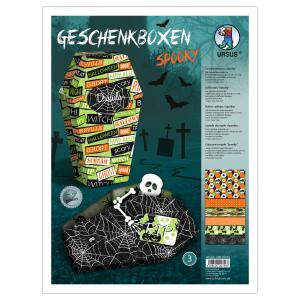 Ursus GESCHENKBOX SPOOKY, 6STÜCK, 6 MOTIVE SORT.