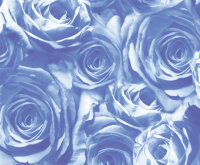 Ursus TRANSP.PAPIER "ROSEN"115G.A4,5BL.MITTELBLAU