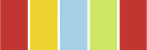 Ursus TRANSP.PAPIER "PARALLELO115G.A4,5BL.MULTICOLOR